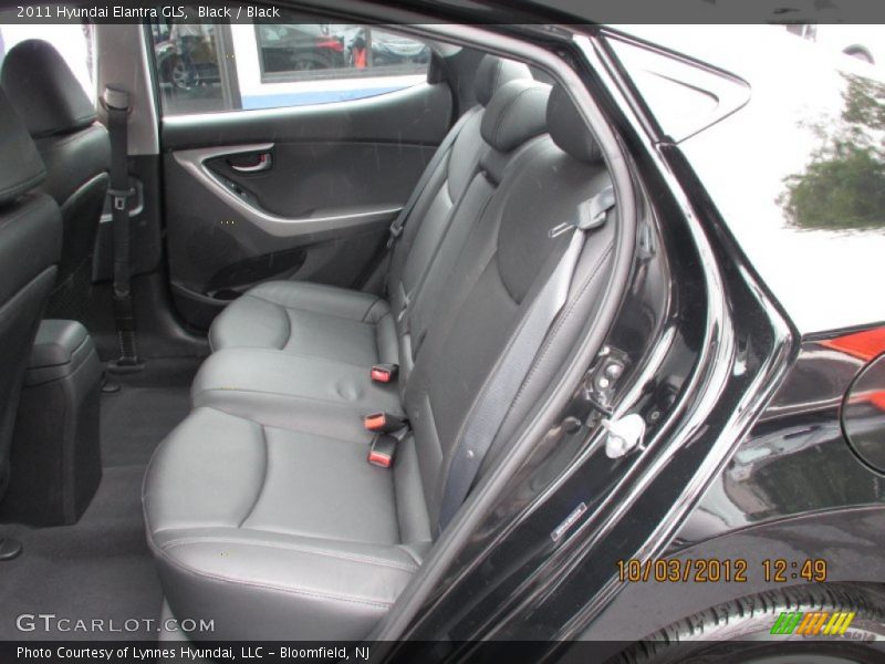 Black / Black 2011 Hyundai Elantra GLS