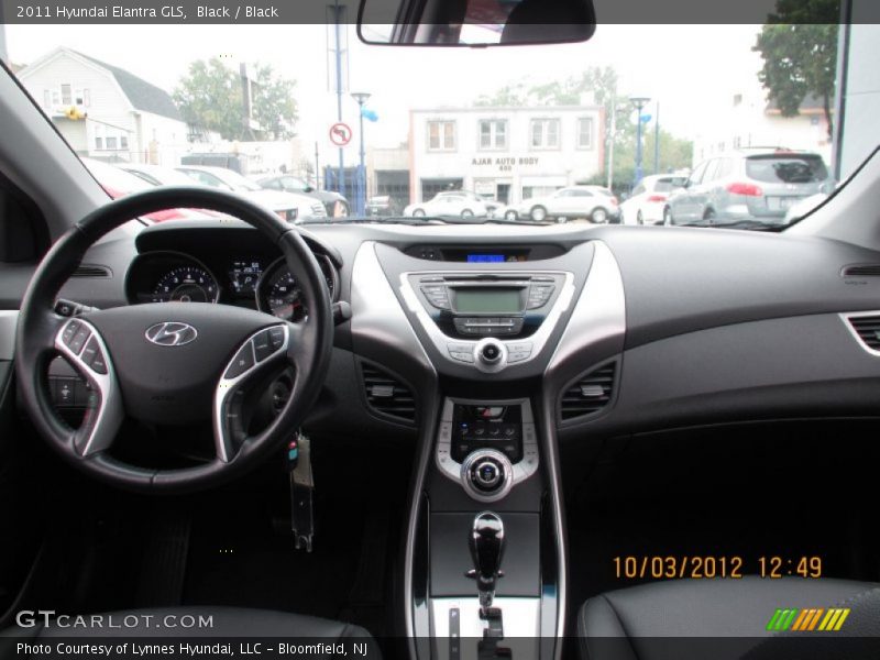 Black / Black 2011 Hyundai Elantra GLS