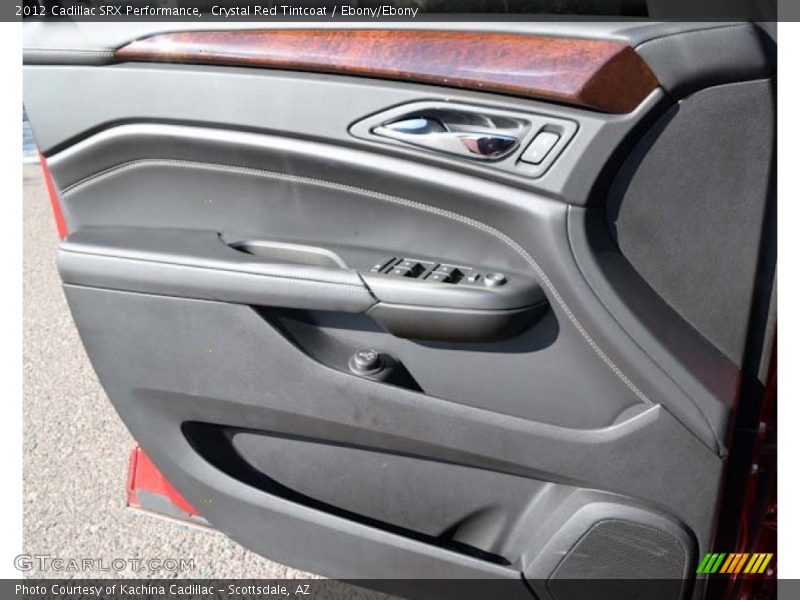 Crystal Red Tintcoat / Ebony/Ebony 2012 Cadillac SRX Performance
