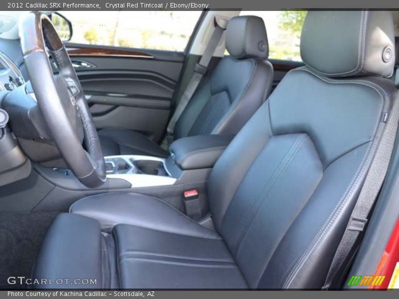 Crystal Red Tintcoat / Ebony/Ebony 2012 Cadillac SRX Performance