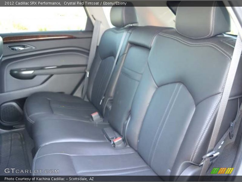 Crystal Red Tintcoat / Ebony/Ebony 2012 Cadillac SRX Performance