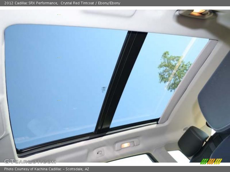 Crystal Red Tintcoat / Ebony/Ebony 2012 Cadillac SRX Performance