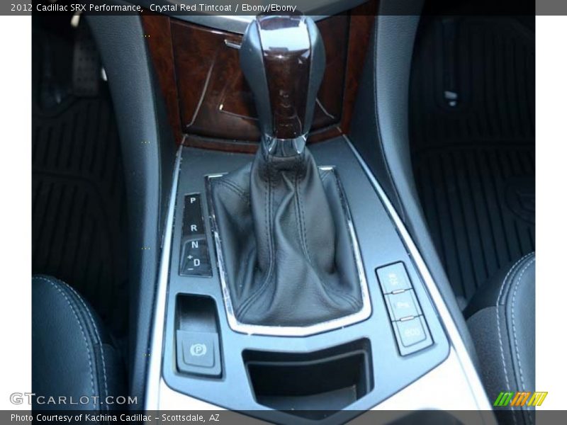 Crystal Red Tintcoat / Ebony/Ebony 2012 Cadillac SRX Performance