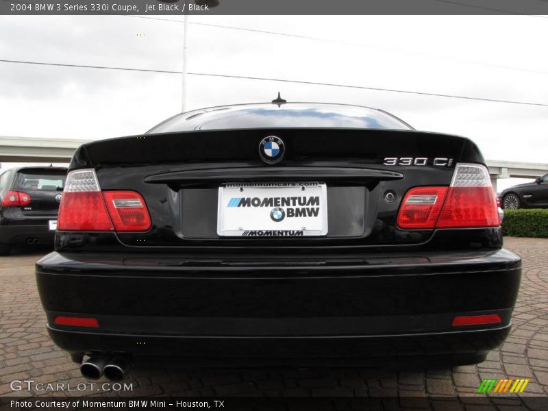 Jet Black / Black 2004 BMW 3 Series 330i Coupe