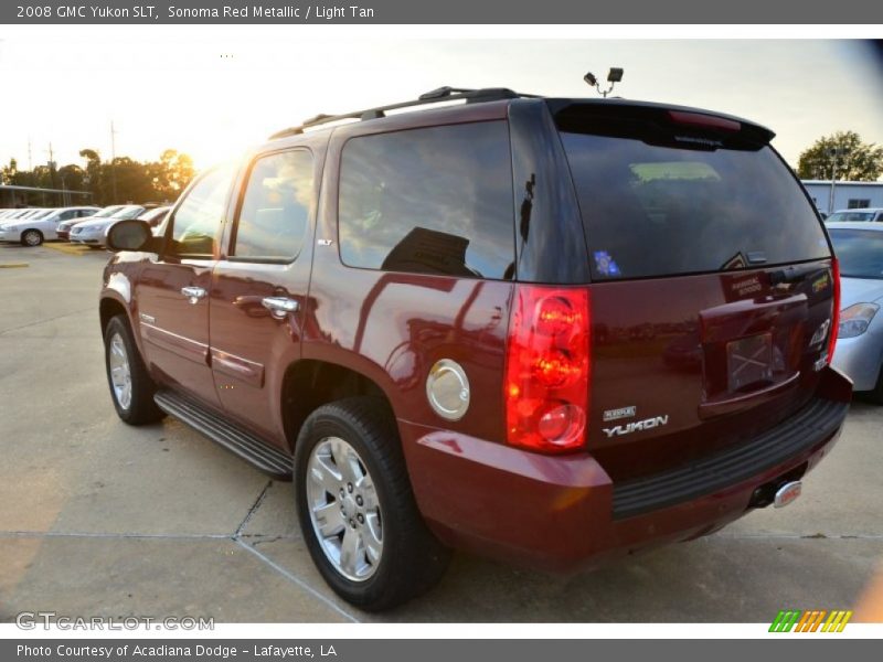Sonoma Red Metallic / Light Tan 2008 GMC Yukon SLT