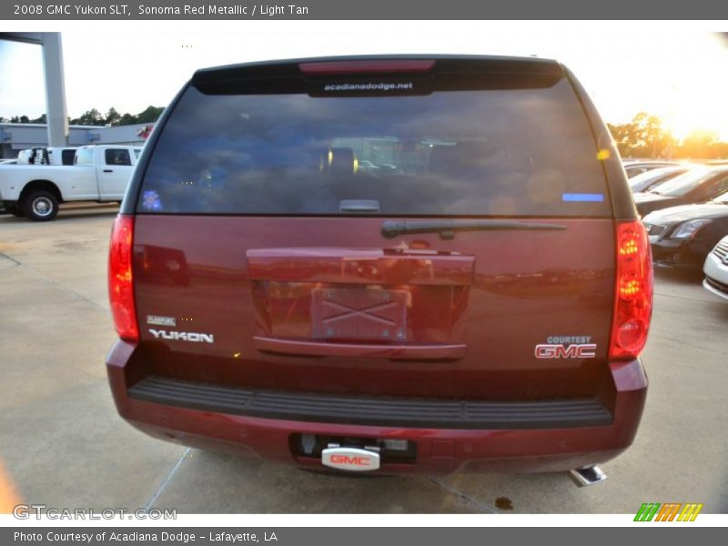 Sonoma Red Metallic / Light Tan 2008 GMC Yukon SLT