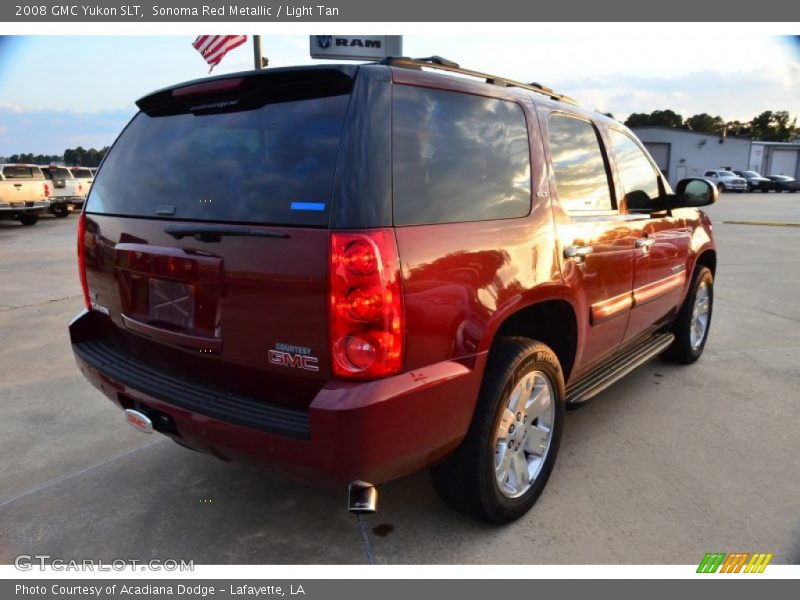 Sonoma Red Metallic / Light Tan 2008 GMC Yukon SLT