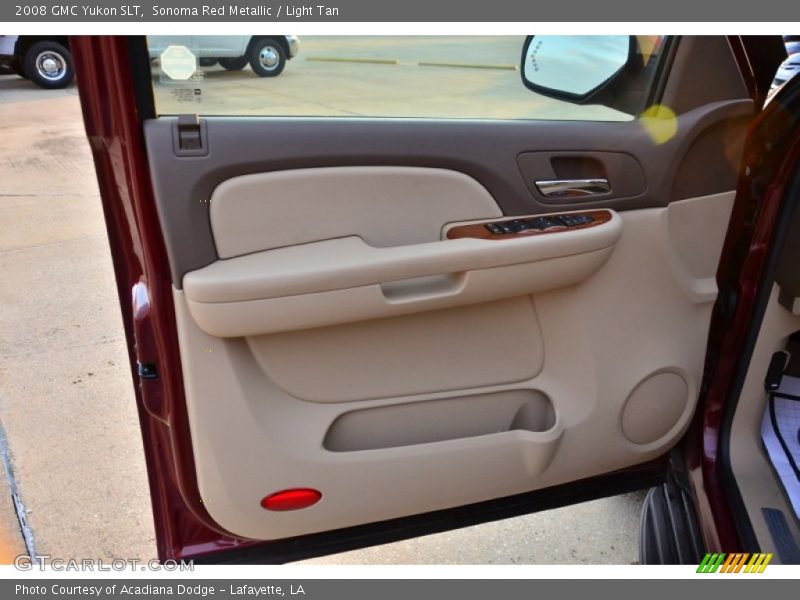 Sonoma Red Metallic / Light Tan 2008 GMC Yukon SLT