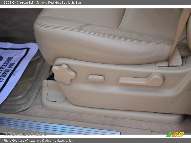Sonoma Red Metallic / Light Tan 2008 GMC Yukon SLT