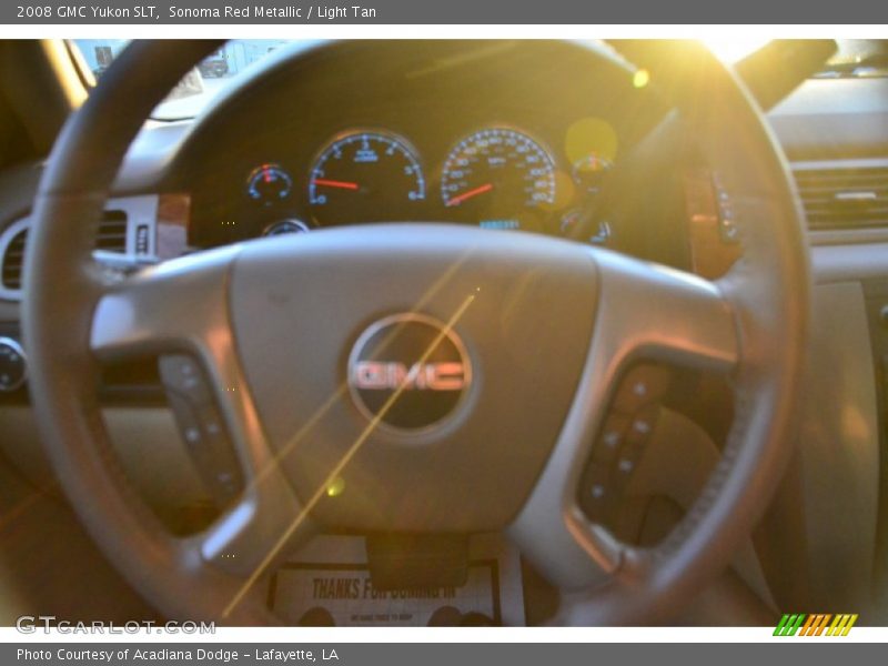 Sonoma Red Metallic / Light Tan 2008 GMC Yukon SLT