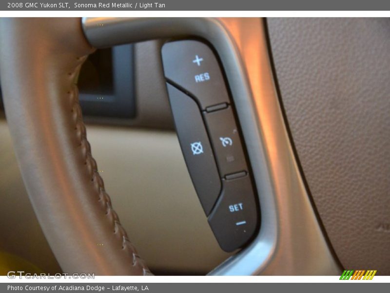 Sonoma Red Metallic / Light Tan 2008 GMC Yukon SLT