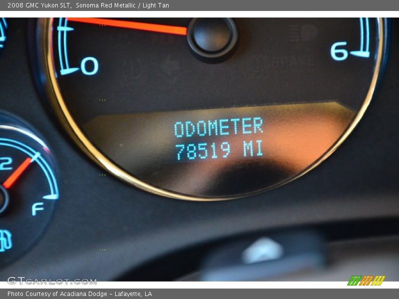 Sonoma Red Metallic / Light Tan 2008 GMC Yukon SLT