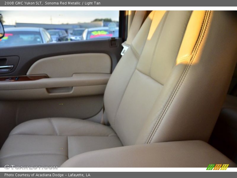 Sonoma Red Metallic / Light Tan 2008 GMC Yukon SLT