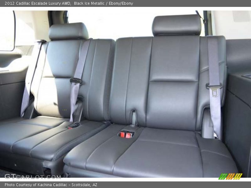 Black Ice Metallic / Ebony/Ebony 2012 Cadillac Escalade Luxury AWD