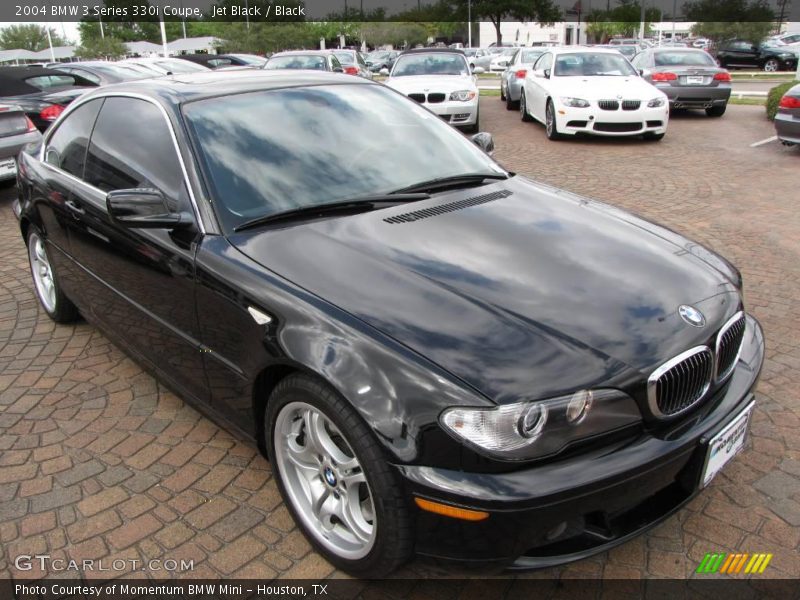 Jet Black / Black 2004 BMW 3 Series 330i Coupe
