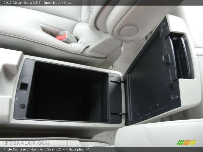Super Black / Gray 2012 Nissan Quest 3.5 S