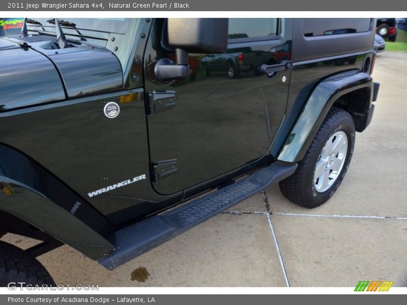Natural Green Pearl / Black 2011 Jeep Wrangler Sahara 4x4