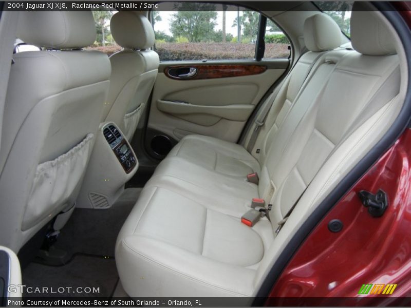 Radiance Red Metallic / Sand 2004 Jaguar XJ XJ8