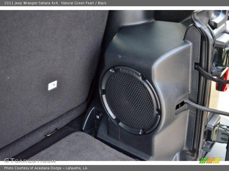 Natural Green Pearl / Black 2011 Jeep Wrangler Sahara 4x4