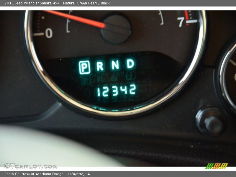 Natural Green Pearl / Black 2011 Jeep Wrangler Sahara 4x4