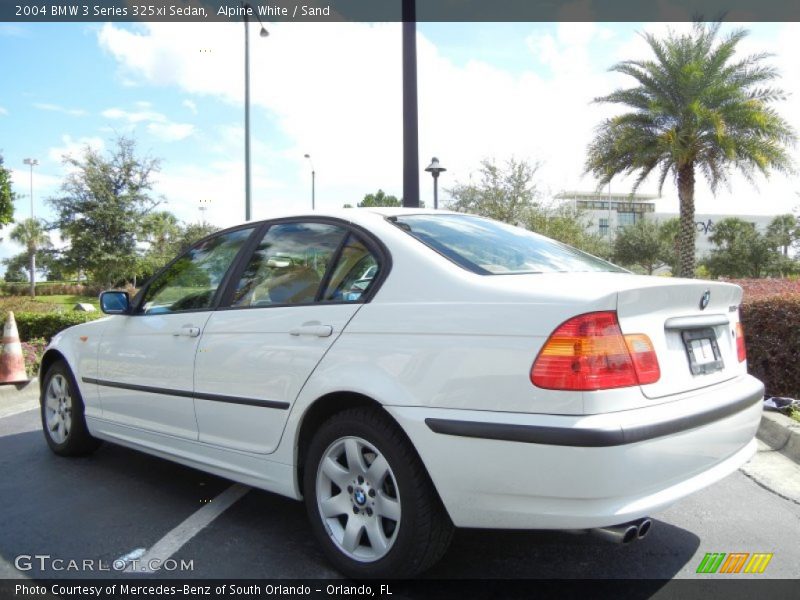 Alpine White / Sand 2004 BMW 3 Series 325xi Sedan