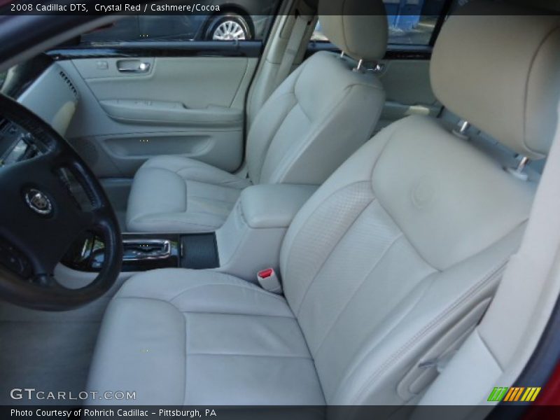 Crystal Red / Cashmere/Cocoa 2008 Cadillac DTS
