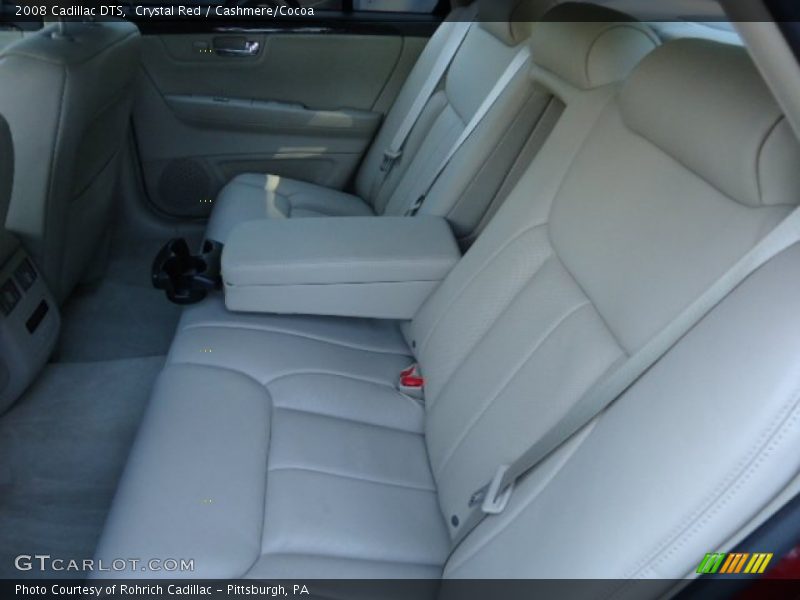 Crystal Red / Cashmere/Cocoa 2008 Cadillac DTS