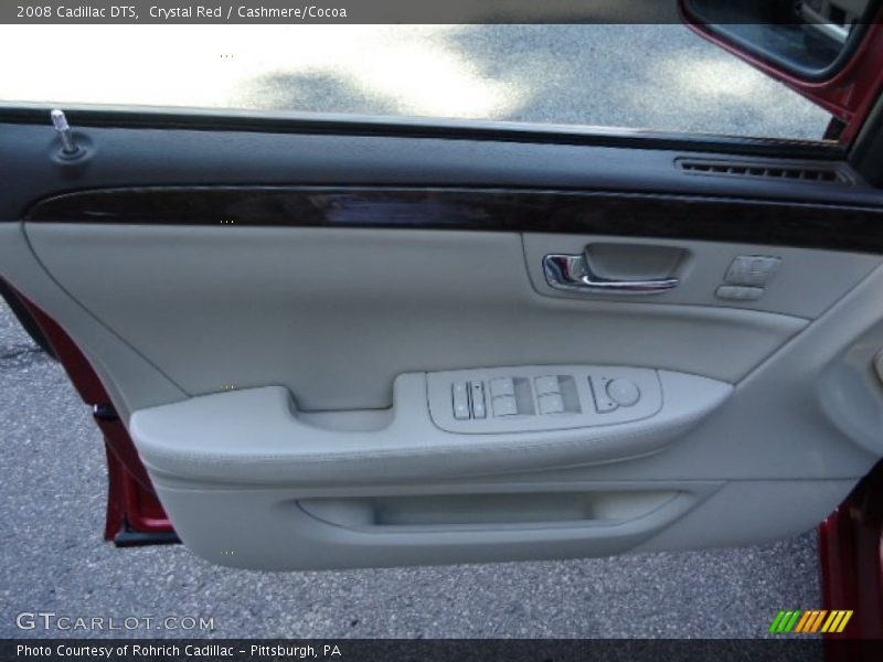 Crystal Red / Cashmere/Cocoa 2008 Cadillac DTS
