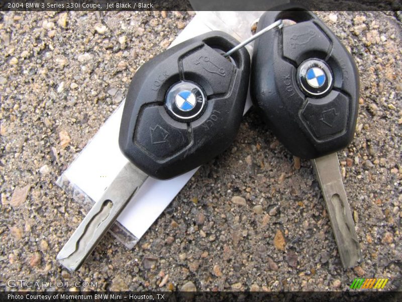 Jet Black / Black 2004 BMW 3 Series 330i Coupe