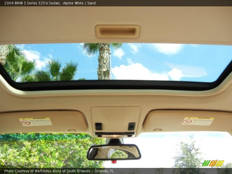 Alpine White / Sand 2004 BMW 3 Series 325xi Sedan