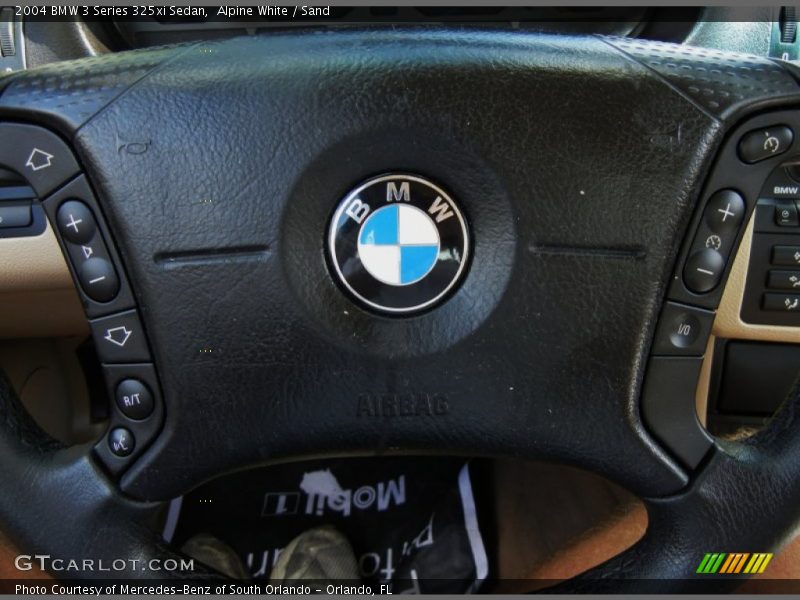 Alpine White / Sand 2004 BMW 3 Series 325xi Sedan