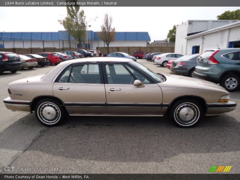 Campagne Beige Metallic / Neutral 1994 Buick LeSabre Limited