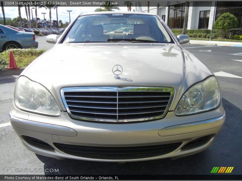 Desert Silver Metallic / Java 2004 Mercedes-Benz S 430 Sedan