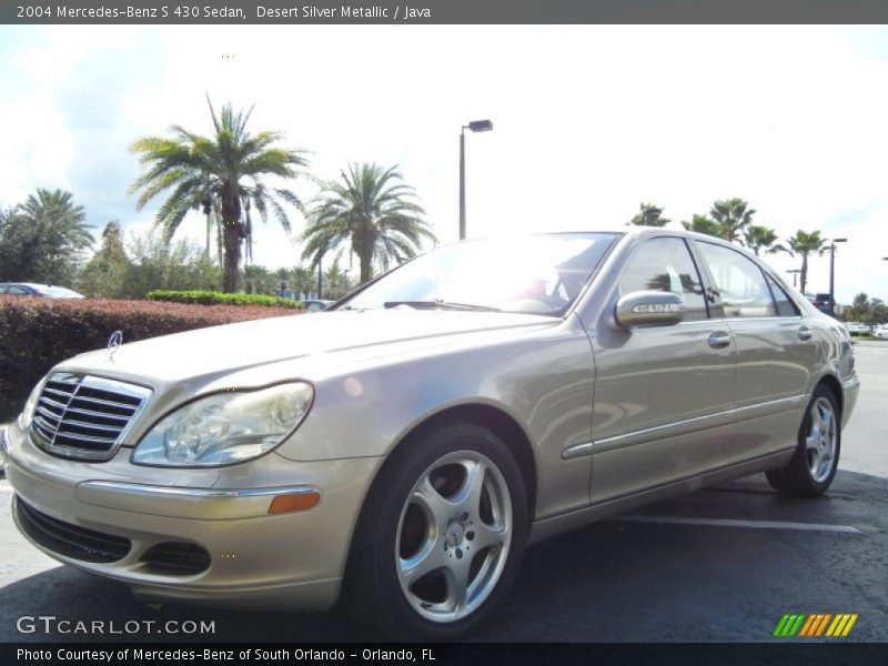 Desert Silver Metallic / Java 2004 Mercedes-Benz S 430 Sedan