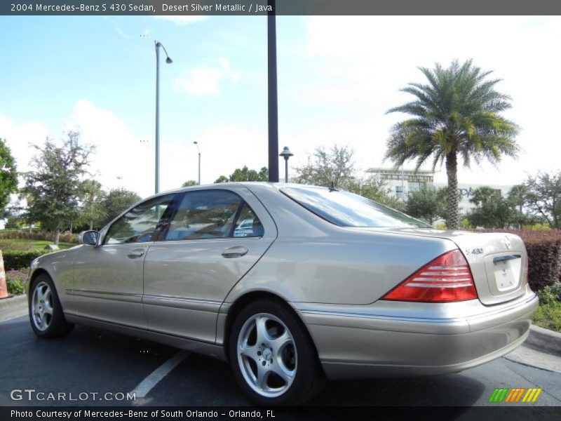 Desert Silver Metallic / Java 2004 Mercedes-Benz S 430 Sedan