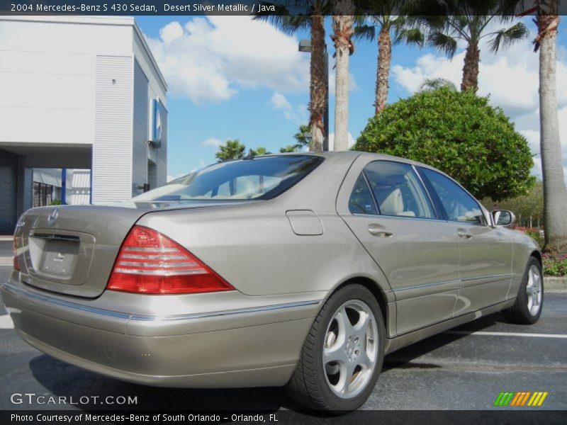 Desert Silver Metallic / Java 2004 Mercedes-Benz S 430 Sedan