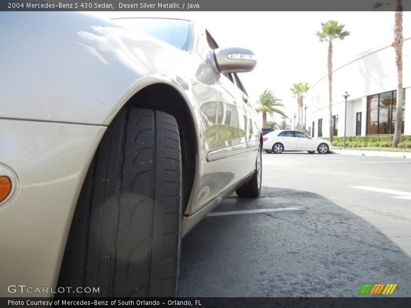 Desert Silver Metallic / Java 2004 Mercedes-Benz S 430 Sedan