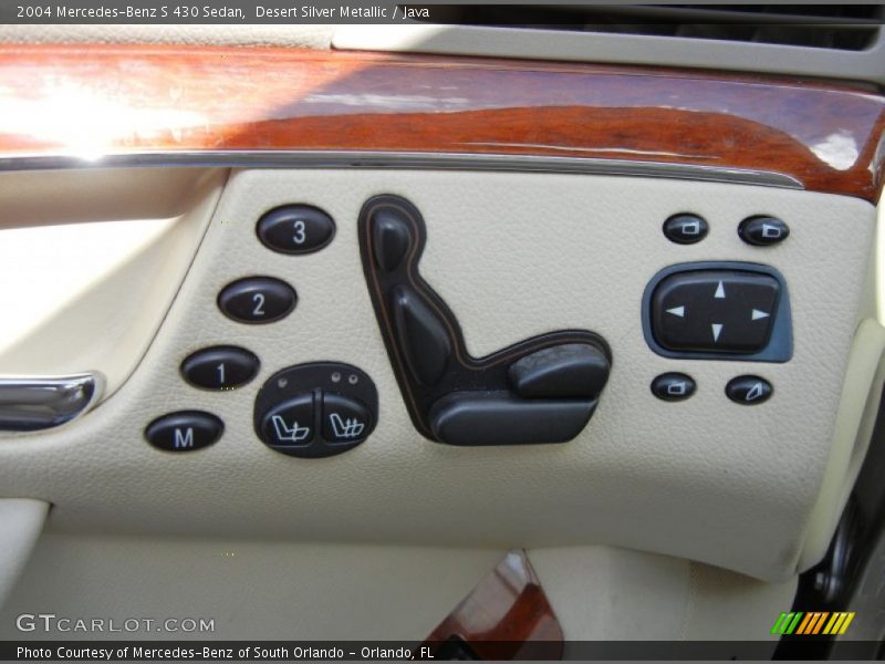 Desert Silver Metallic / Java 2004 Mercedes-Benz S 430 Sedan