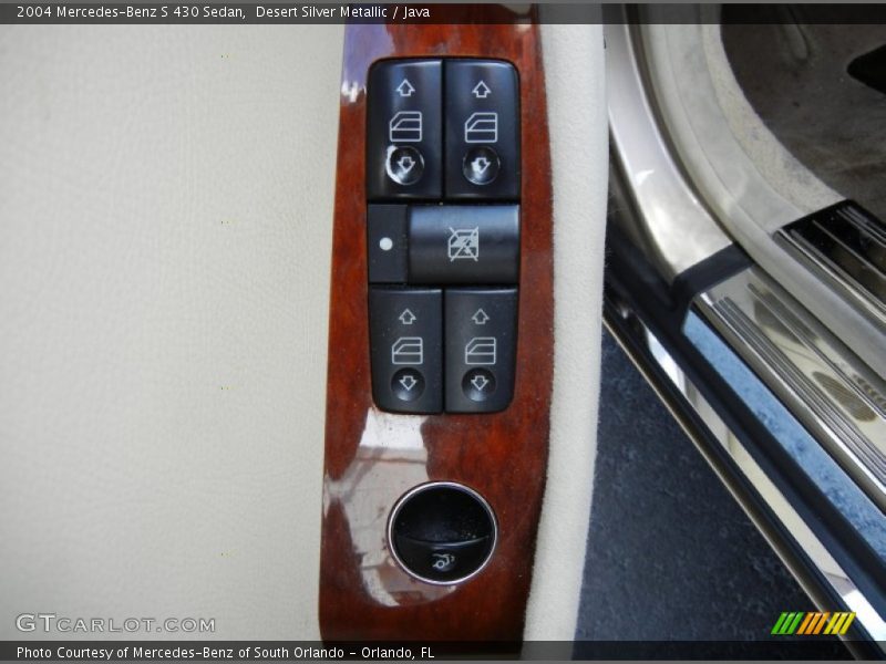 Desert Silver Metallic / Java 2004 Mercedes-Benz S 430 Sedan