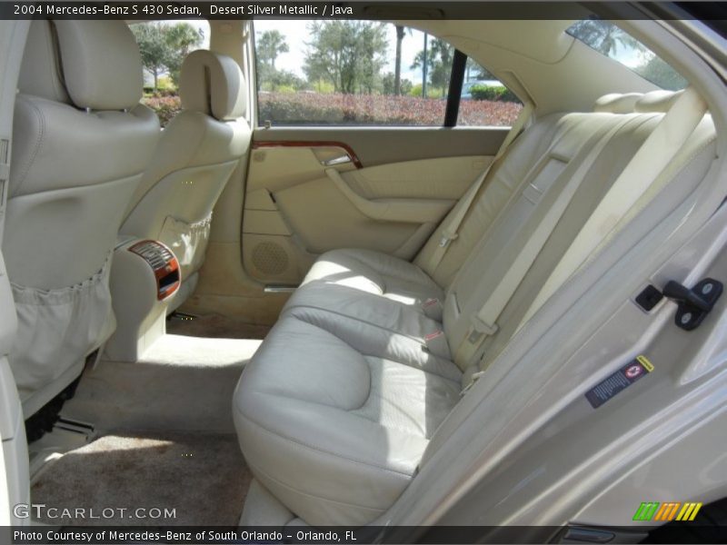 Desert Silver Metallic / Java 2004 Mercedes-Benz S 430 Sedan