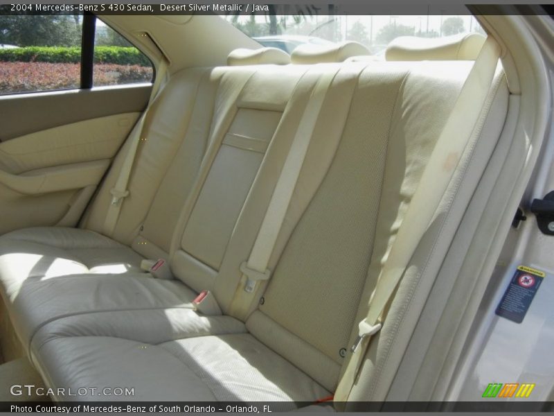 Desert Silver Metallic / Java 2004 Mercedes-Benz S 430 Sedan