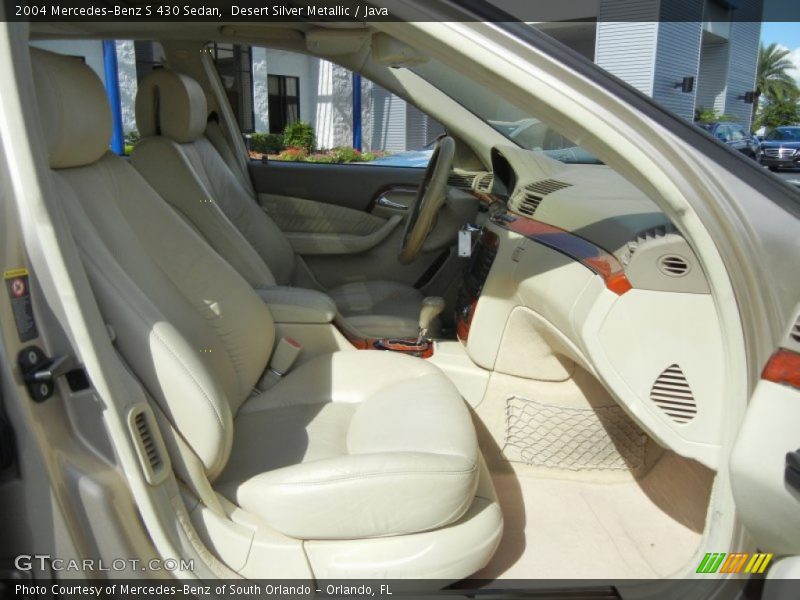 Desert Silver Metallic / Java 2004 Mercedes-Benz S 430 Sedan