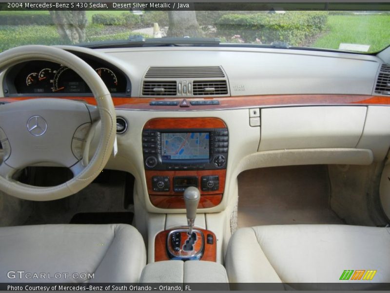 Desert Silver Metallic / Java 2004 Mercedes-Benz S 430 Sedan
