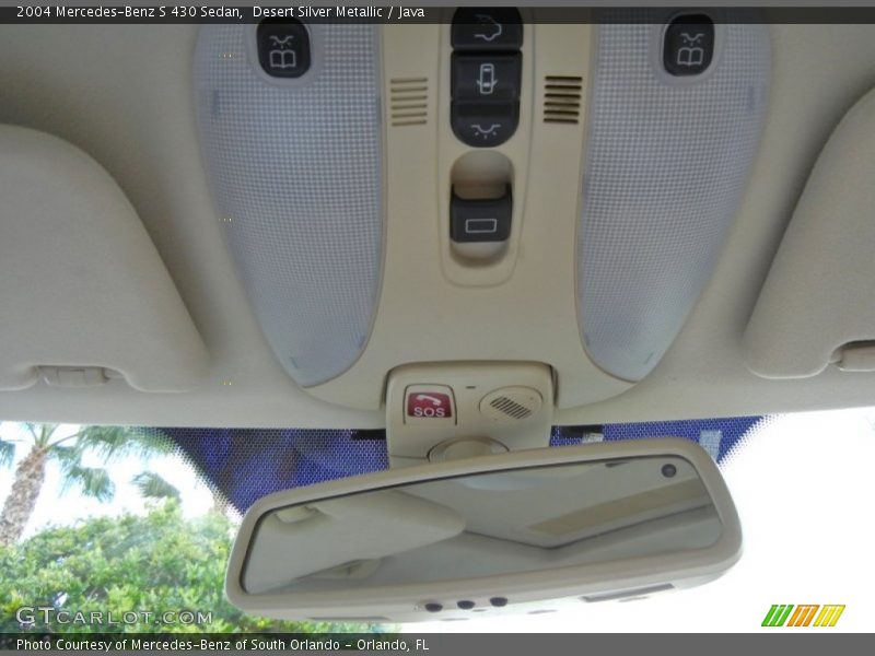 Desert Silver Metallic / Java 2004 Mercedes-Benz S 430 Sedan