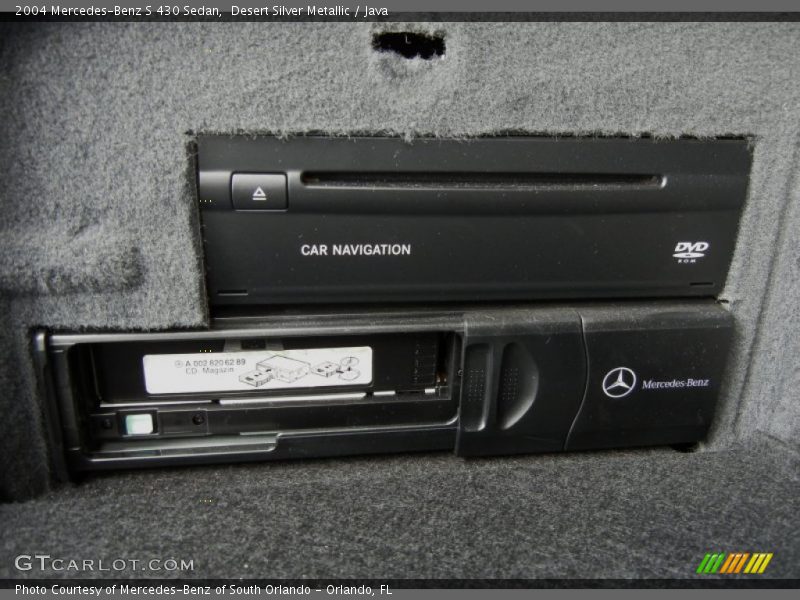 Desert Silver Metallic / Java 2004 Mercedes-Benz S 430 Sedan