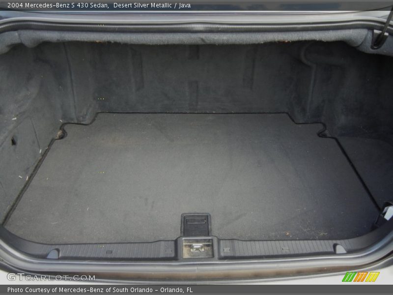 Desert Silver Metallic / Java 2004 Mercedes-Benz S 430 Sedan