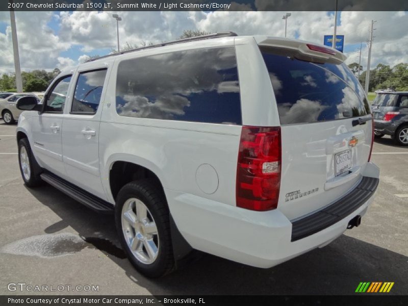 Summit White / Light Cashmere/Ebony 2007 Chevrolet Suburban 1500 LT