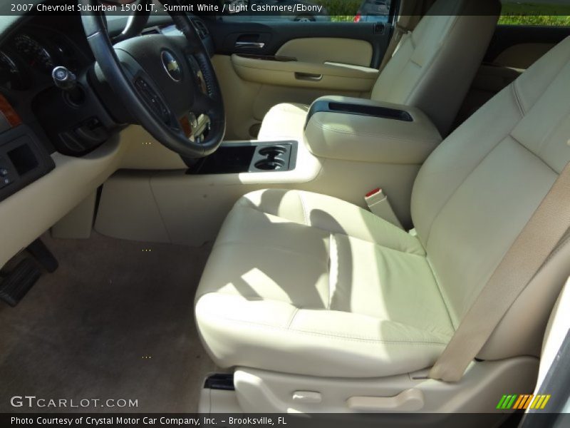 Summit White / Light Cashmere/Ebony 2007 Chevrolet Suburban 1500 LT