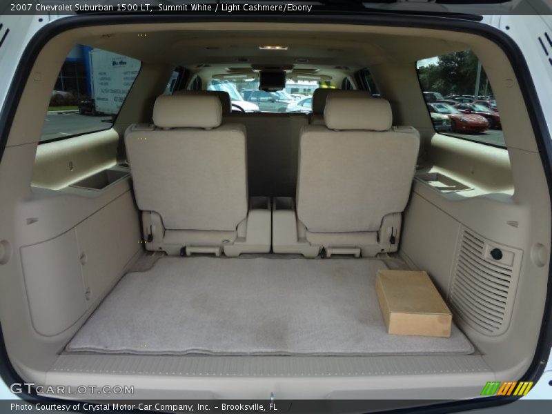 Summit White / Light Cashmere/Ebony 2007 Chevrolet Suburban 1500 LT