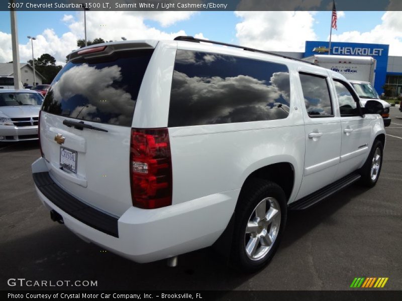 Summit White / Light Cashmere/Ebony 2007 Chevrolet Suburban 1500 LT